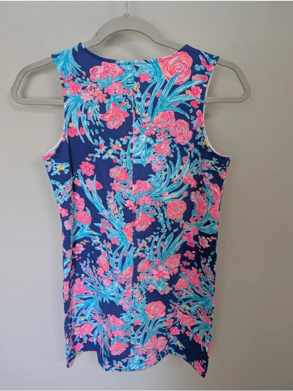 Lilly Pulitzer Mini Harper Shift Dress - Toucan Party Girls Size XL 12-14 Floral